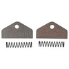 vhbw 2 x Carbon Brushes Compatible with Miele T8001WP ECO