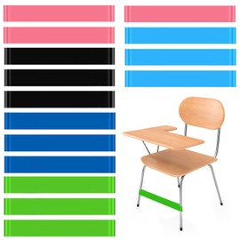 Chair Bands for Kids with Fidgety Feet,15 Pack Stretch Foot Bands,Natural Latex Stretch Chair Fidget Bands Student with Fidget Feet for Kids with ADHD ADD SPD