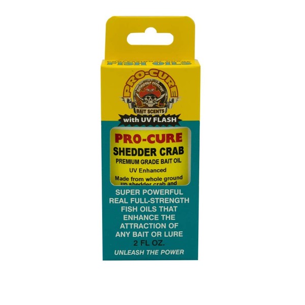 Pro-Cure Shedder Crab Bait Oil, 2-Ounce