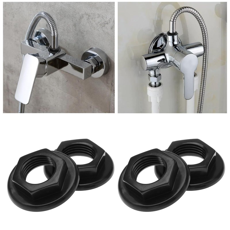 EMSea 4 Pack Sink Back Nut 1/2 BSP Plastic Sink