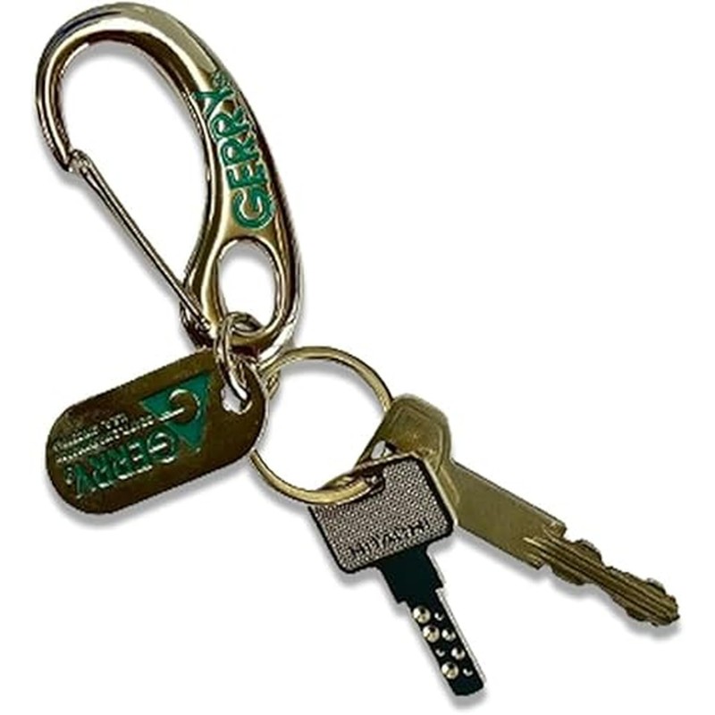 Gerry Carabiner Keychain, navy