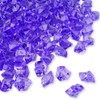 PMLAND Clear Fake Ice Rocks – 550 Pcs Large Purple
