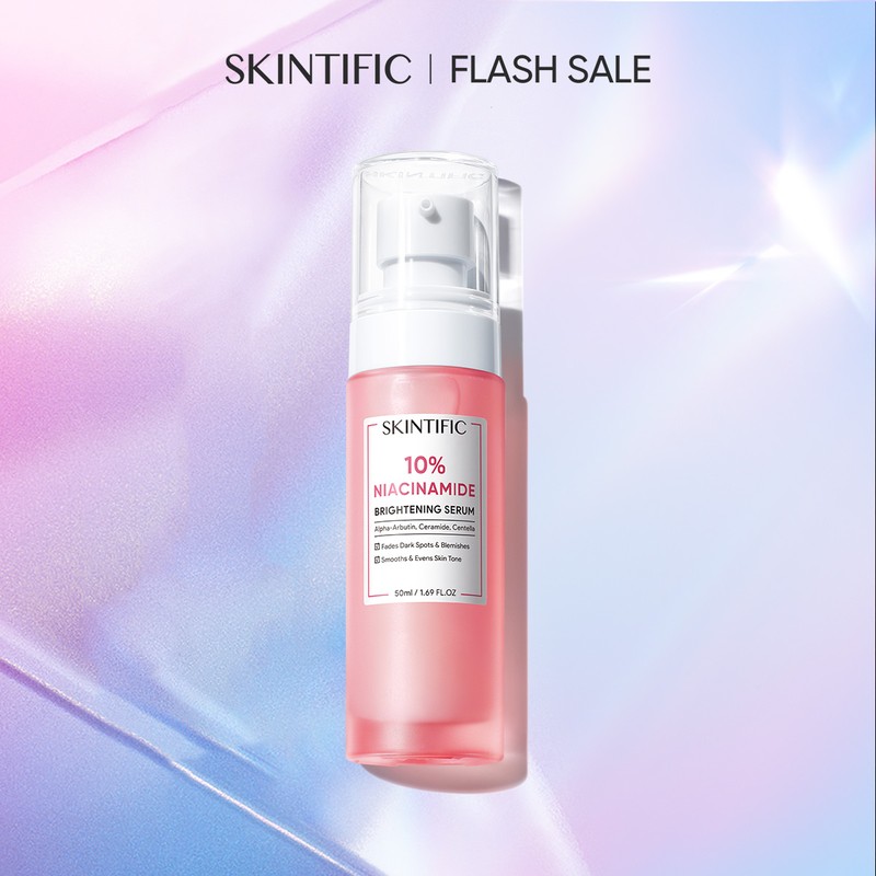 SKINTIFIC <big>SKINTIFIC 10% Niacinamide Brightening Serum whitening 50ml all perfect