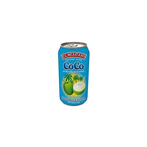 El Mexican Elmex Coconut Water 10.5 oz (Pack Of 24)