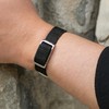 Explorer Magnetic Wristband Black, Ladies Short 145-180mm