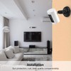 TIUIHU Adjustment Wall Mount Compatible with Ring Stick Up Camera
