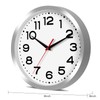 Roymnie Wall Clock Silent Non-Ticking Modern Clock Battery Operated 8