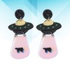 TENDYCOCO UFO Dangle Earrings Alien Spaceship Drop Ear Stud Ear