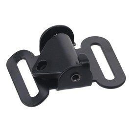 diyhub 4 PCS Quick Release Buckle, 1 Inch Iron Non-slip Cam Buckle for Backpack Bag Webbing Strap