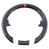 Kivnto DIY Sew Carbon Fiber Steering Wheel Covers for Toyota