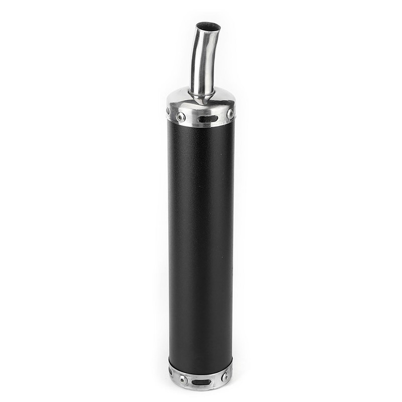 Stainless Steel Exhaust Muffler Silencer 20mm/0.8in Modified Parts for 2