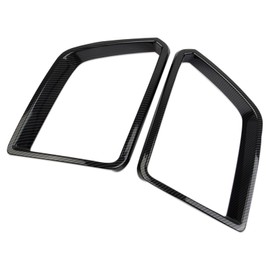 Car Front Bumper Grille Cover Trim Compatible with Pontiac G8 08-09/Holden Commodore 06-12 ABS Front Grille Accent Trim Cover Front Grille Bumper Grill Inserts protective Accessories (Carbon fiber)