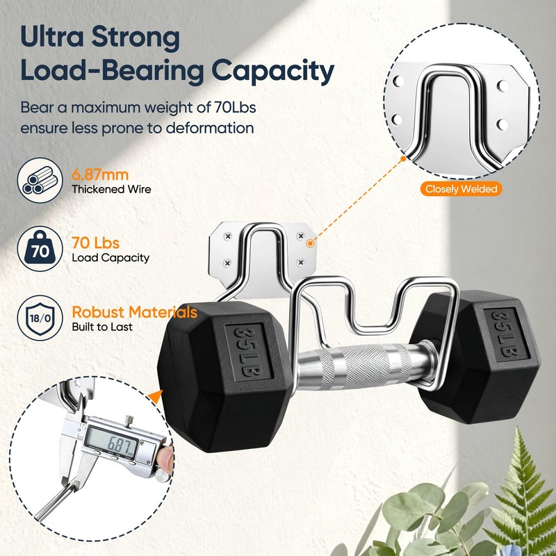 Joyfair Water Hose Holder, Metal Hose Holders for Outside Garden,