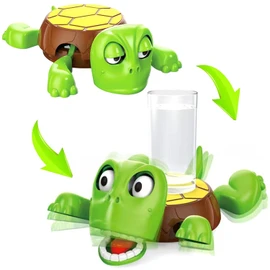 HXEIR Divertido Portavasos Tortuga, Posavasos Impresos en 3D, Posavasos de plástico Resistentes al Calor y al Agua, Posavasos Tortuga con Expresión Divertida con Ojos Abiertos-Rosa (Verde)