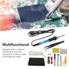 15PCS Set Soldering Iron Set Adjustable Temperature Solder Iron Kit