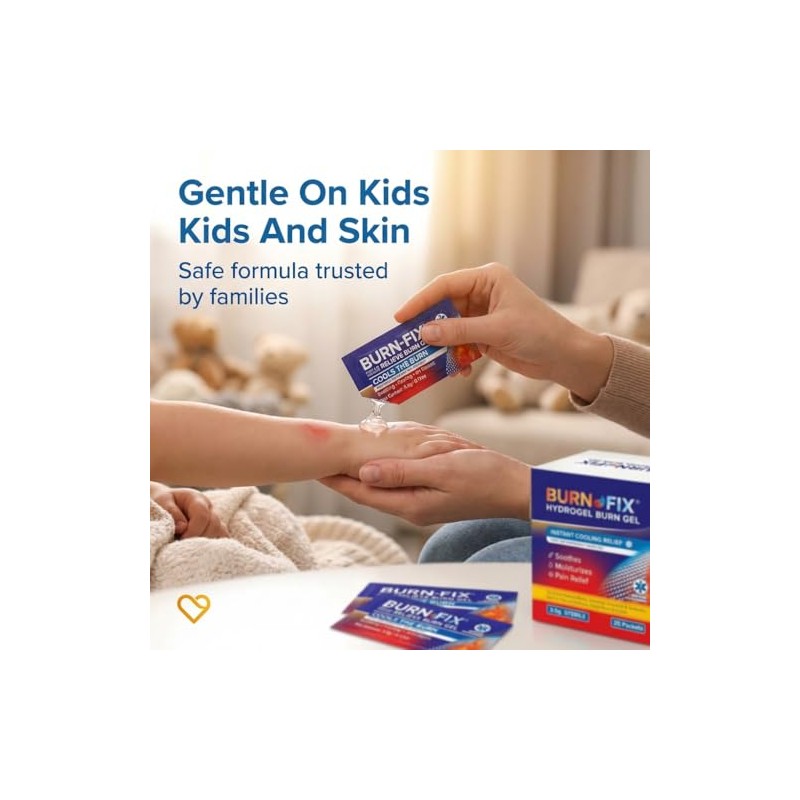 Gel Quemaduras Burnfix Por Sobre Crema Hidrogel Calmante Una Sensación