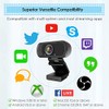 ToLuLu 1080P cámara Web con micrófono Cámara Web HD con