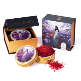 Artaguana Saffron - Grade A+ All Red Threads, 100% Pure and Premium Quality, Aromatic and Hand Harvested, Natural "Red Gold" Spice for Culinary Delights, 2 Grams