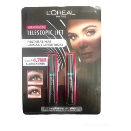Duo Pack Telescopic Lift Mascara Pestañas Más Largas 10ml Cu