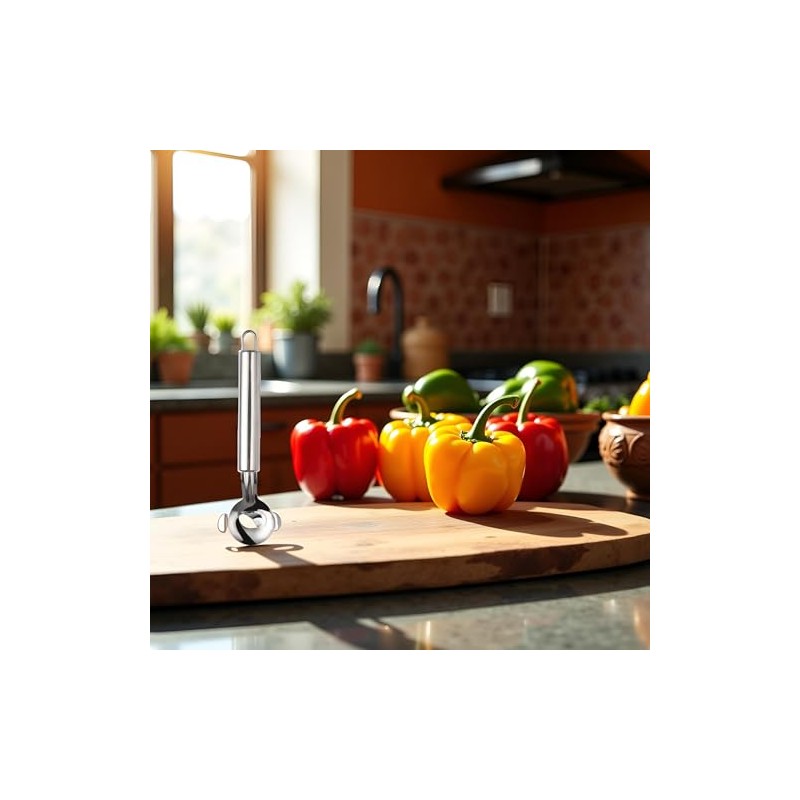 Silver Cactus Peeler - Stainless Steel Cactus Peeler Tool, Cactus
