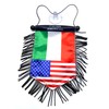Italian American Flag Rearview Mirror Hanging Accessory – Celebrate Italy