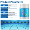 NUEDSFXO Chlorine Tablets for Swimming Pool,50Pcs Chlorine Tablets for Hot