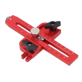 Thin Rip Jig Table Saw Jig Guide, Table Band Saw, Woodworking Thin Ripping Guide Locator for 3/4x3/8 3/8x1/4 Inch T Slot, Table Saw Accessories for Repeat Narrow Strip Cuts Works