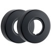 Isslly 2PCS Shower Arm Flange, 2.5" Round Replacement Escutcheon Plate,