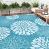 Ileading Reversible Outdoor Rug 8x10Ft Waterproof Patio Rug Carpet Portable