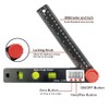 NORTOOLS Digital Angle Finder Protractor,7inch 0-360 degree LCD Digital Protractfor