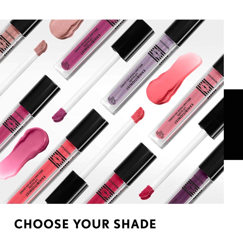 COVERGIRL Exhibitionist Lip Gloss, Hot Tamale, 0.12 Fl Oz