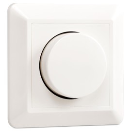 greenandco® gc-200MCM Digital Master Dimmer for LED and Halogen 1-200 Watt with up to 4 Operating Units Expandable Boost Function White