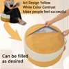 Louis Donné Unstuffed Moroccan Pouf Ottoman Foot Rest Cover Waterproof