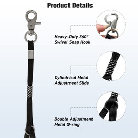 Periflowin Pet Dog Grooming Loop - Pet Bathing Tether Straps Heavy Duty Nylon Restraint Noose for Pet Bathing - 4 Color