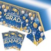 3pcs Graduation Tablecloth Disposable, 54in x 108in Graduation Decorations for