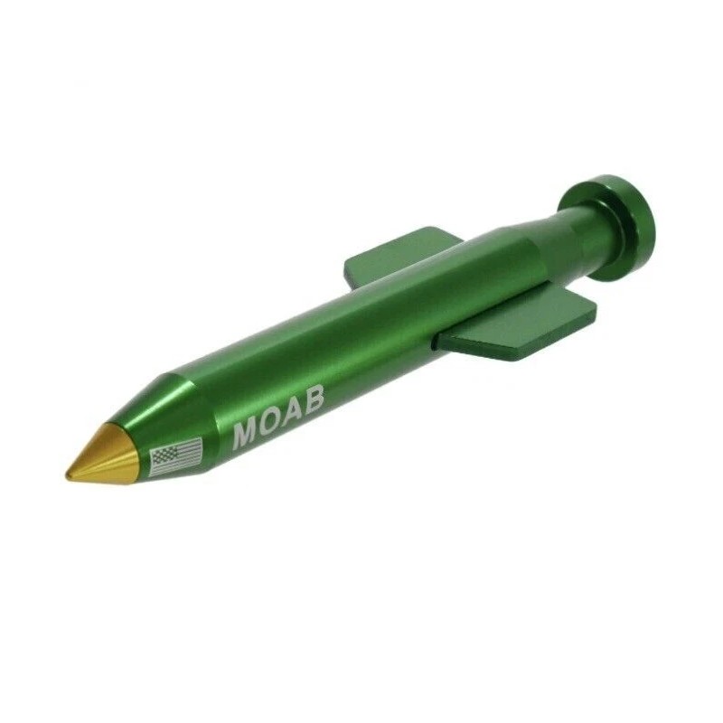 VMS 5.5 INCH SHORT MOAB GREEN ANTENNA FOR TOYOTA TUNDRA