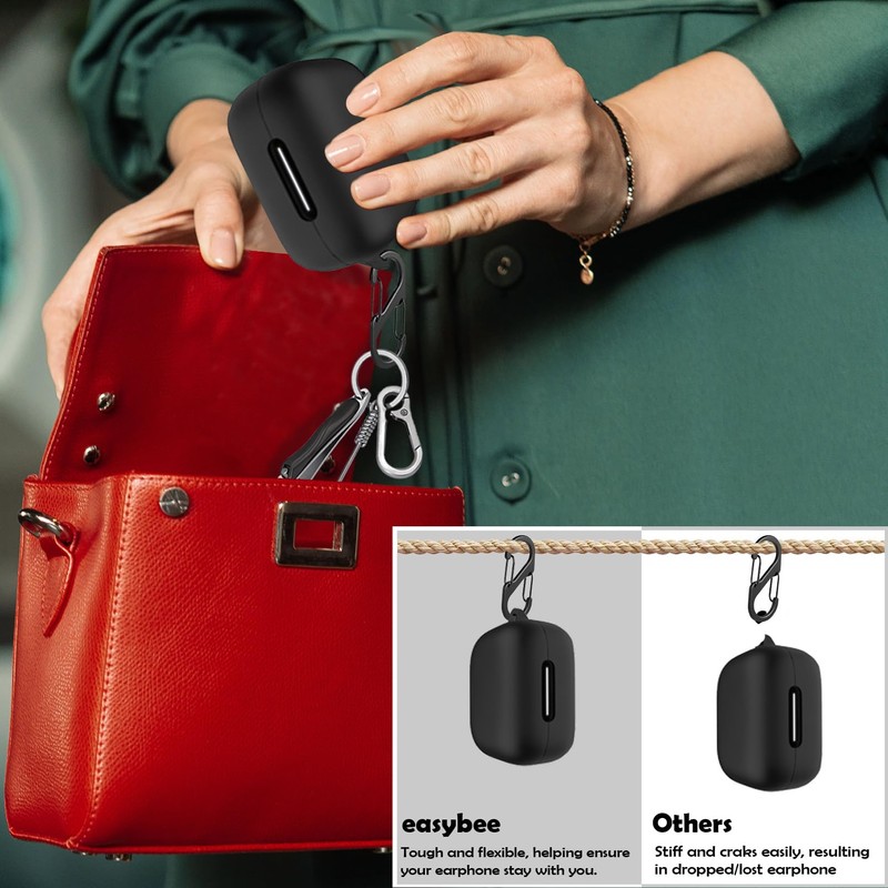 [2 Pack] easyBee Case Compatible with Soundcore P30i Charging Cover,