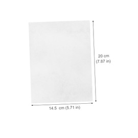 STOBAZA 10 Sheets DIY Heat Shrinkable Film Set Translucent Hand Painted Art Shrink Film Kit with Ear Hooks Keychains for Creative Crafting and Jewelry Making