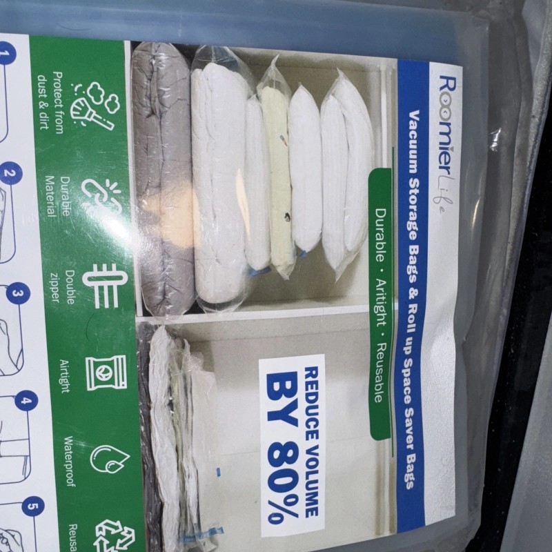 Roomier Life Vacuum Sealer Bags 12 Pc Set