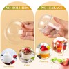 Gandeer 200 Pack Clear Plastic Cups 6 oz Dessert Yogurt
