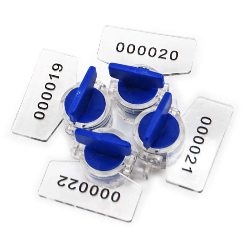 Leadseals(R) Anti-Tamper Twist Tight Roto Security Meter Seals High Electric