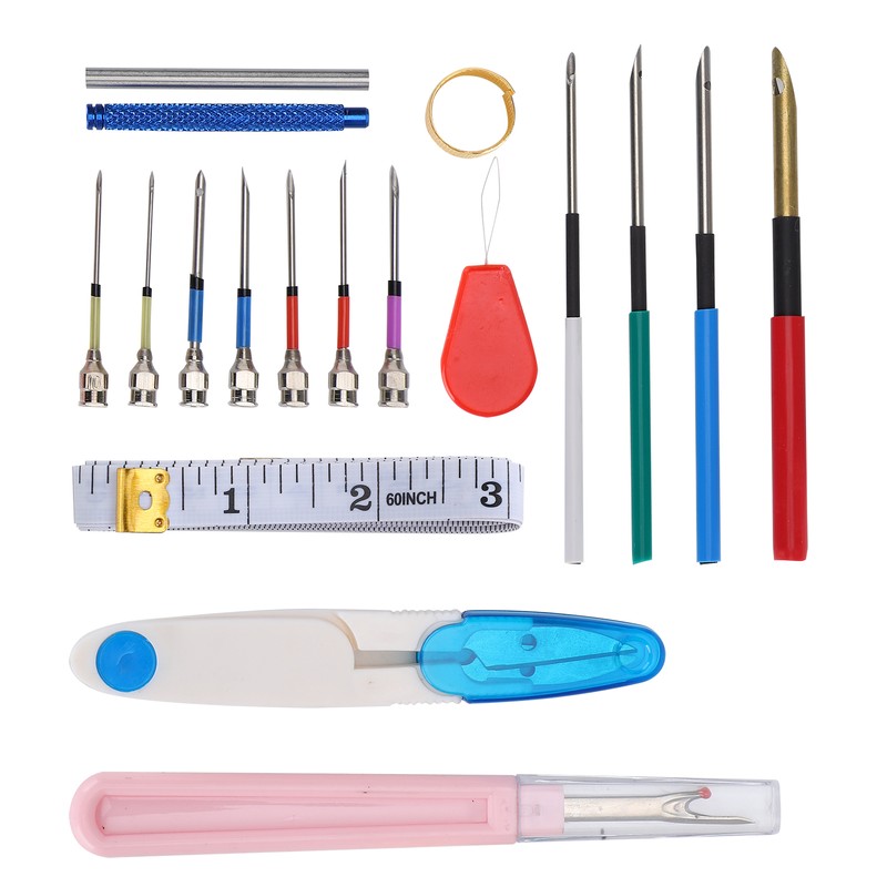 Professional Punch Needle Knitting Embroidery Pen Set for Sewing Felting