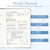 2024-2025 Daily & Weekly Planner - 8.5x11 A4 Size -