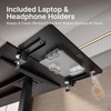 PEGZONE Desk Extender Tray, 28" x 12" Clamp On Desk