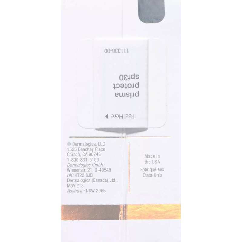 Dermalogica Prisma Protect Spf 30 0.4oz/12ml Tamaño De Viaje