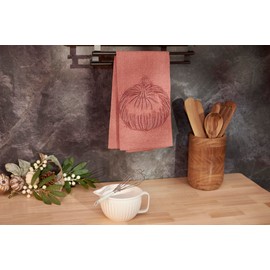 Primitives by Kathy Kitchen Towel - Blush Pumpkin