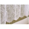 Heritage Lace Floret 60-Inch Wide by 84-Inch Drop Panel, Ecru