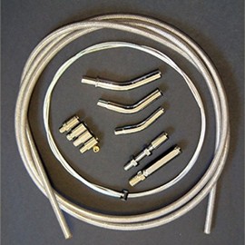 Venhill U01-1-200 Universal Motorcycle Braided Stainless Steel Clutch Cable Kit