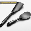 Cooking Spoon and Rice Scooper Set for Nonstick Cookwares, Heat