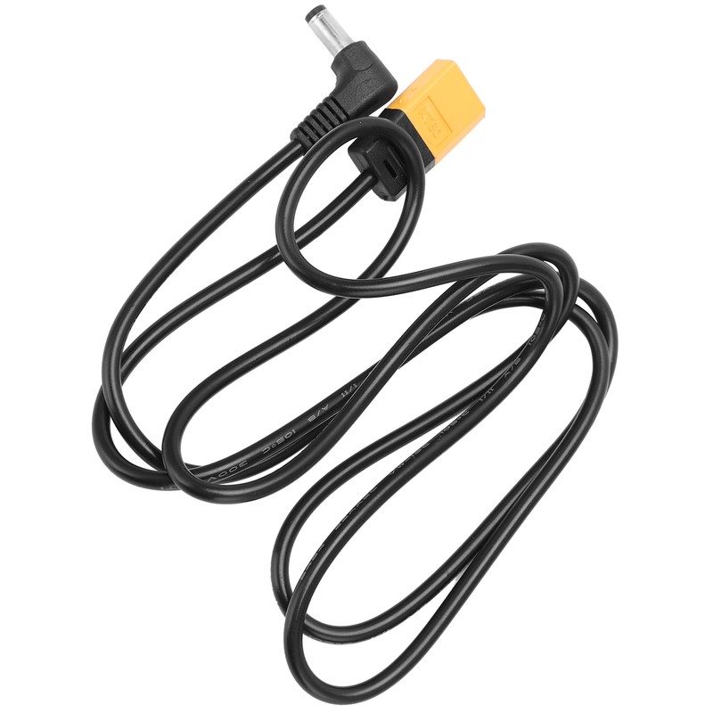 XT60 Power Cable for FPV Flying Goggles 122cm/48in with DC